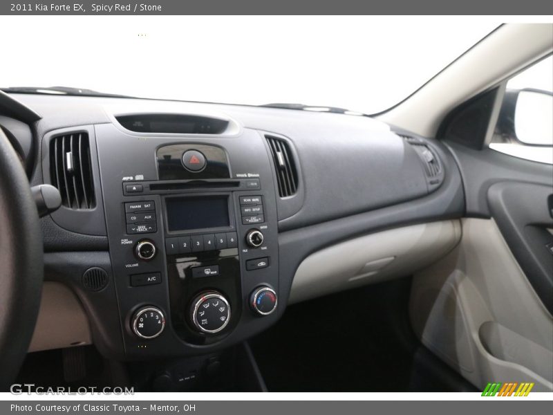 Spicy Red / Stone 2011 Kia Forte EX