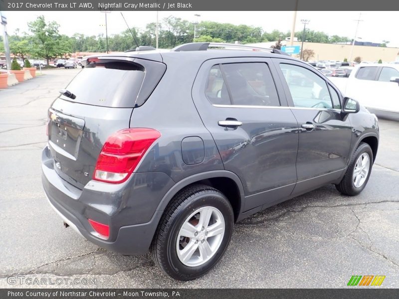 Nightfall Gray Metallic / Jet Black 2017 Chevrolet Trax LT AWD