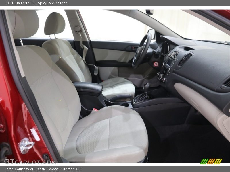 Spicy Red / Stone 2011 Kia Forte EX