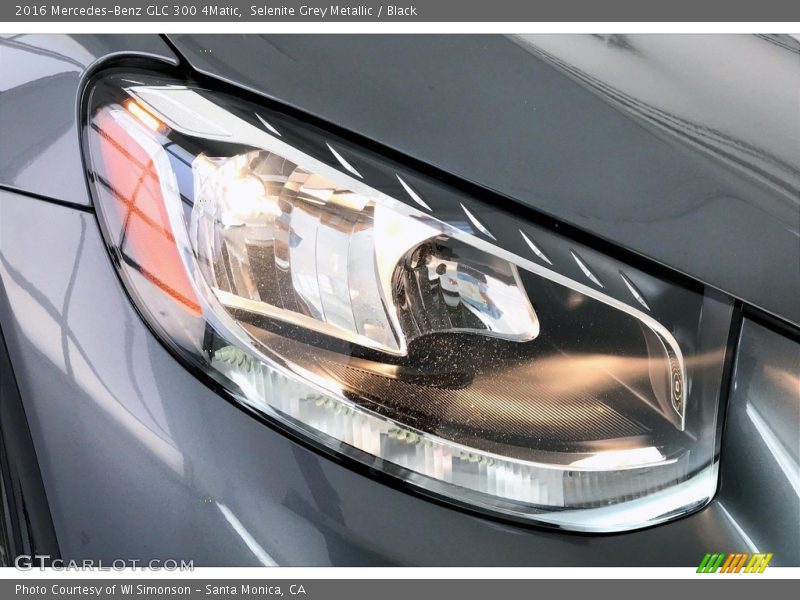 Selenite Grey Metallic / Black 2016 Mercedes-Benz GLC 300 4Matic