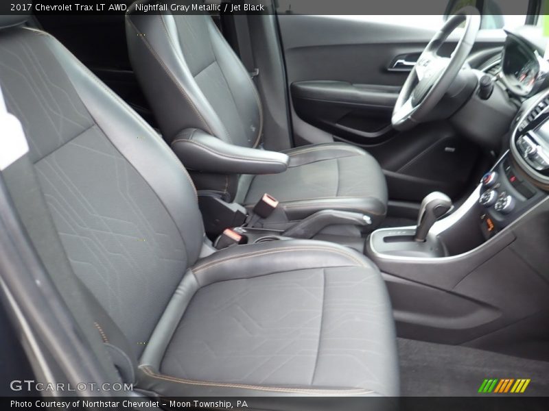 Nightfall Gray Metallic / Jet Black 2017 Chevrolet Trax LT AWD