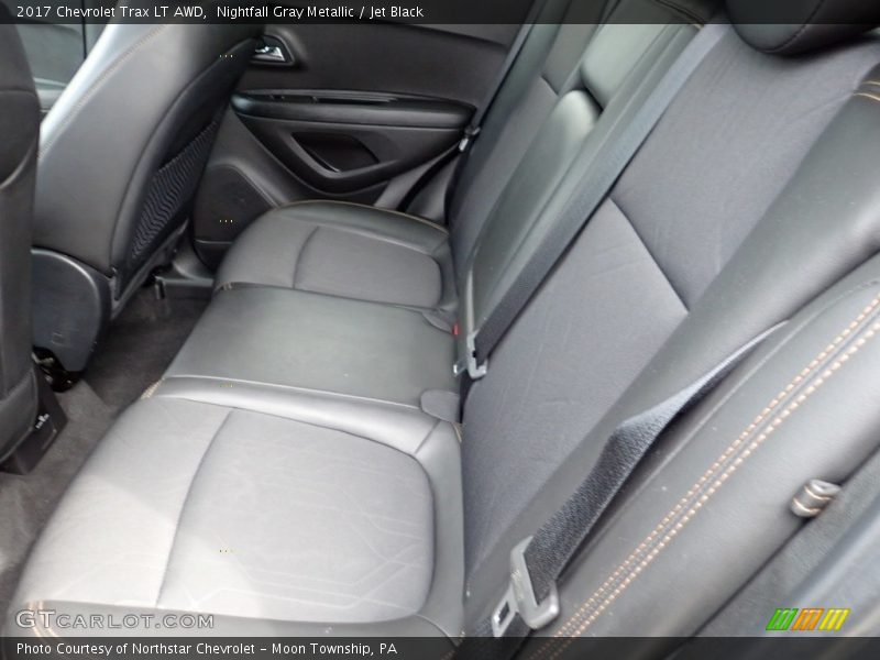Nightfall Gray Metallic / Jet Black 2017 Chevrolet Trax LT AWD