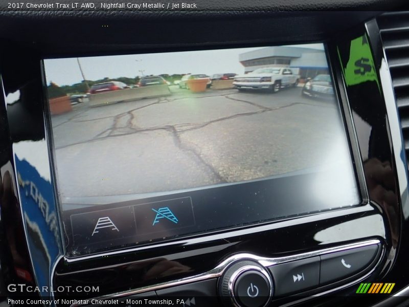 Nightfall Gray Metallic / Jet Black 2017 Chevrolet Trax LT AWD