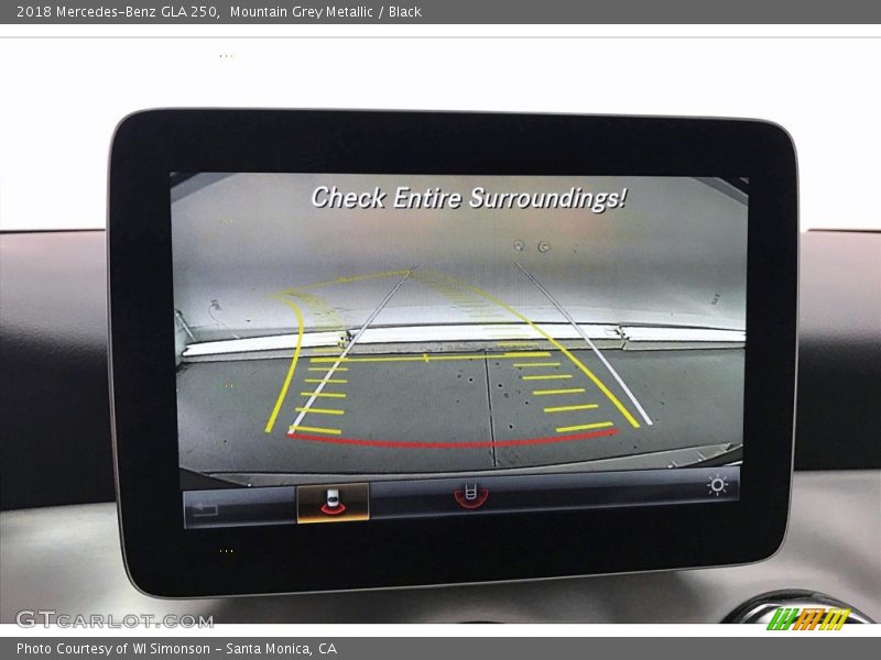 Mountain Grey Metallic / Black 2018 Mercedes-Benz GLA 250