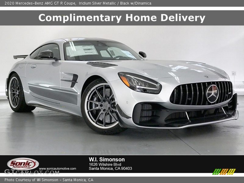 Iridium Silver Metallic / Black w/Dinamica 2020 Mercedes-Benz AMG GT R Coupe