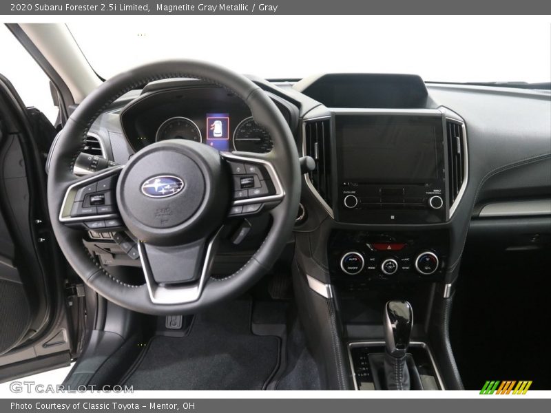 Magnetite Gray Metallic / Gray 2020 Subaru Forester 2.5i Limited