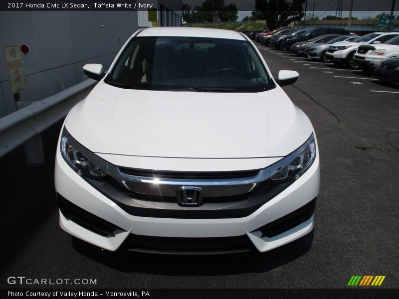 Taffeta White / Ivory 2017 Honda Civic LX Sedan