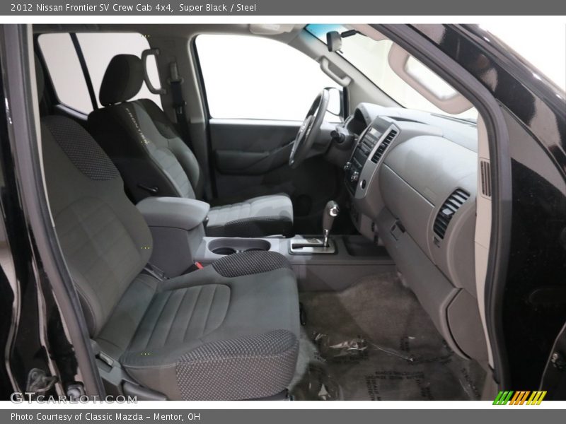 Super Black / Steel 2012 Nissan Frontier SV Crew Cab 4x4