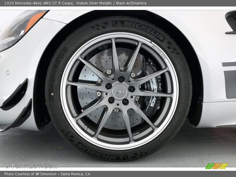 Iridium Silver Metallic / Black w/Dinamica 2020 Mercedes-Benz AMG GT R Coupe