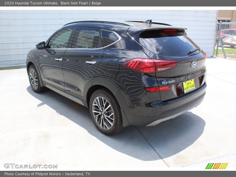 Black Noir Pearl / Beige 2020 Hyundai Tucson Ultimate