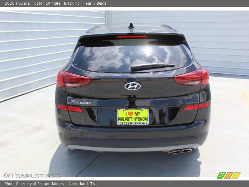 Black Noir Pearl / Beige 2020 Hyundai Tucson Ultimate