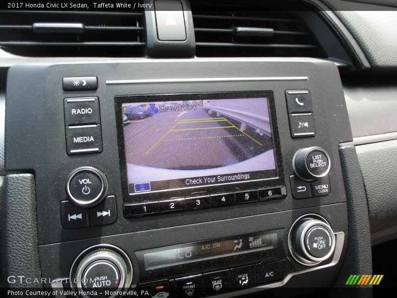 Taffeta White / Ivory 2017 Honda Civic LX Sedan
