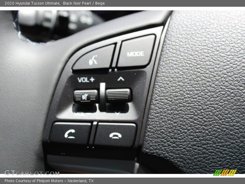 Black Noir Pearl / Beige 2020 Hyundai Tucson Ultimate