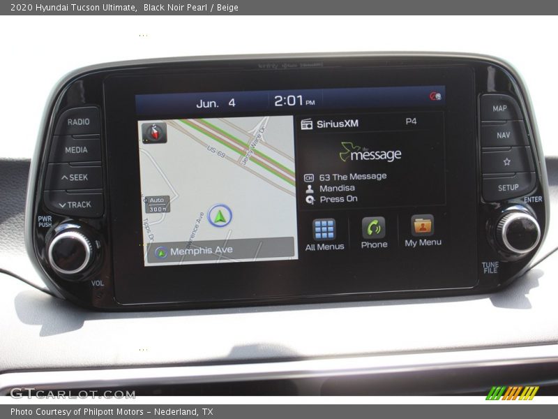 Black Noir Pearl / Beige 2020 Hyundai Tucson Ultimate
