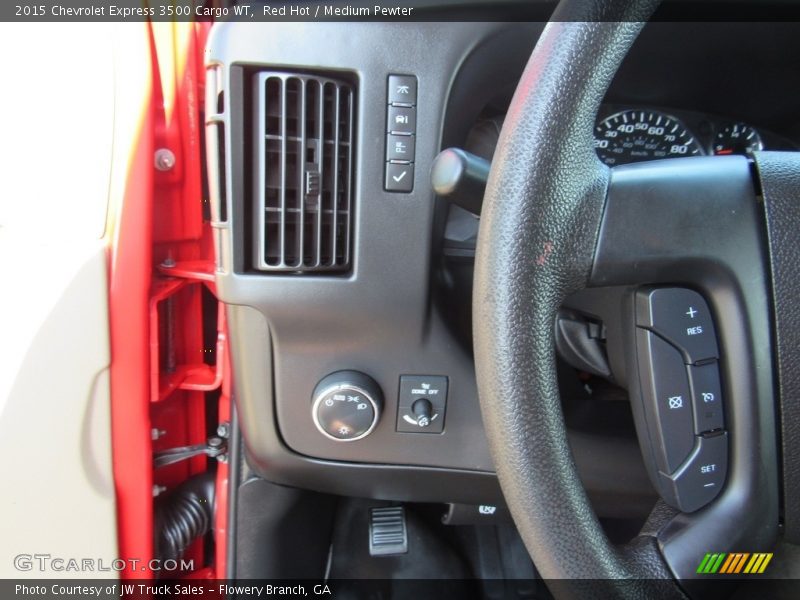 Controls of 2015 Express 3500 Cargo WT