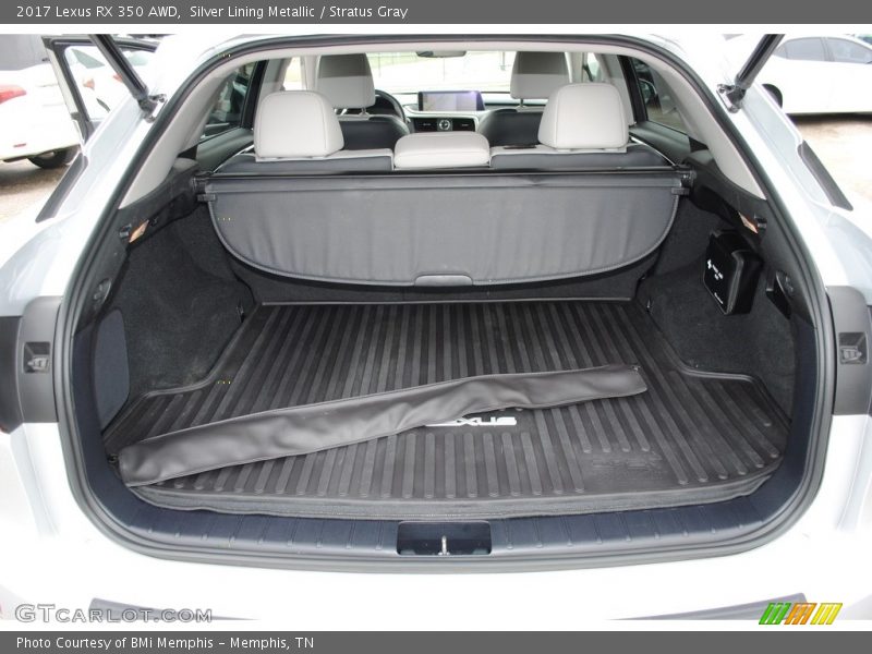 Silver Lining Metallic / Stratus Gray 2017 Lexus RX 350 AWD