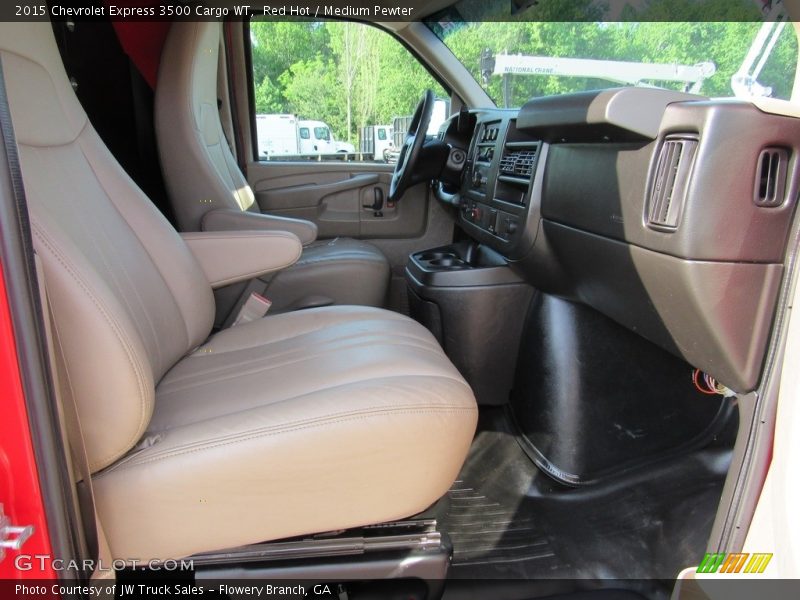 Front Seat of 2015 Express 3500 Cargo WT