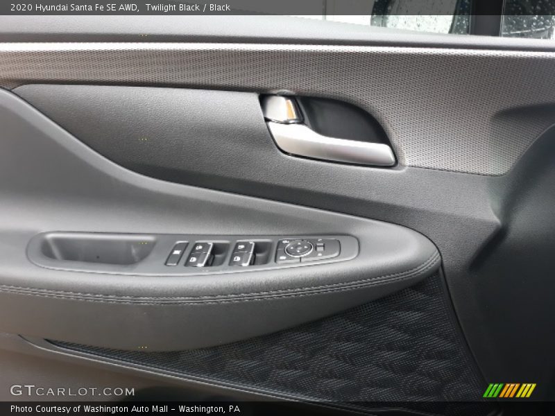 Twilight Black / Black 2020 Hyundai Santa Fe SE AWD