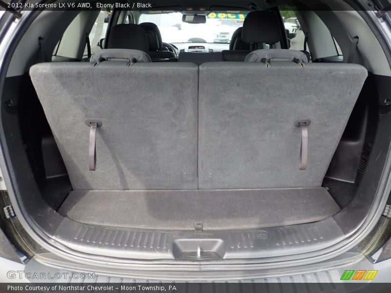 Ebony Black / Black 2012 Kia Sorento LX V6 AWD