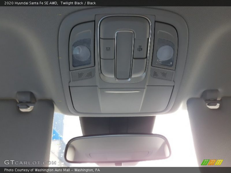 Twilight Black / Black 2020 Hyundai Santa Fe SE AWD