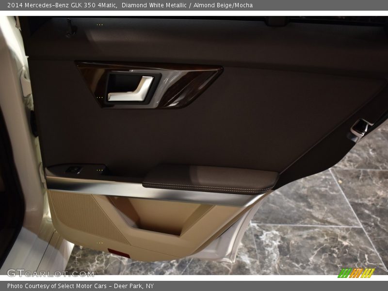 Diamond White Metallic / Almond Beige/Mocha 2014 Mercedes-Benz GLK 350 4Matic
