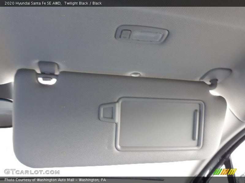 Twilight Black / Black 2020 Hyundai Santa Fe SE AWD
