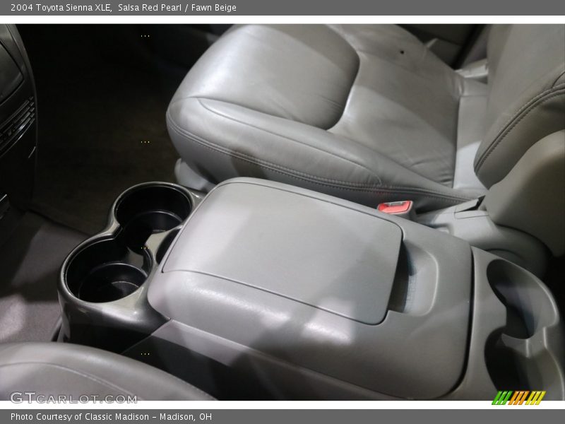 Salsa Red Pearl / Fawn Beige 2004 Toyota Sienna XLE