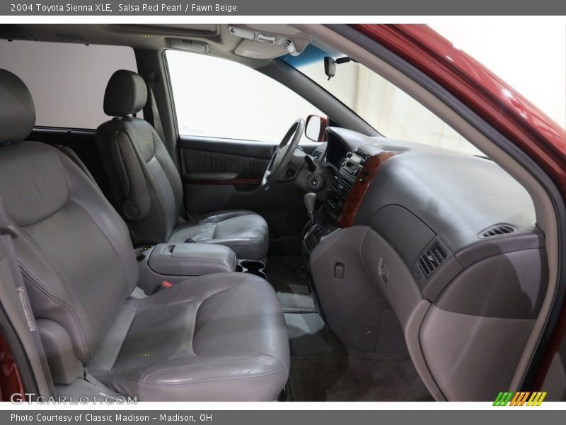 Salsa Red Pearl / Fawn Beige 2004 Toyota Sienna XLE