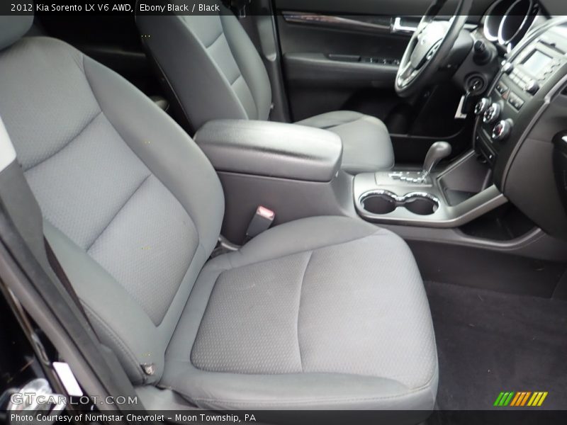 Ebony Black / Black 2012 Kia Sorento LX V6 AWD
