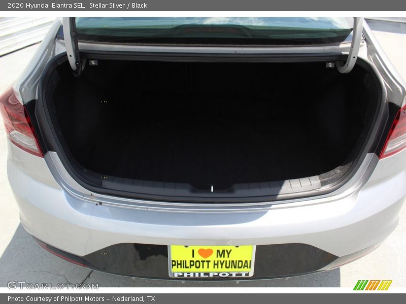 Stellar Silver / Black 2020 Hyundai Elantra SEL
