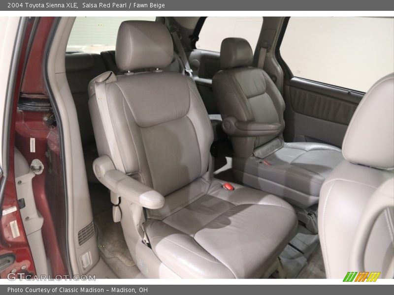 Salsa Red Pearl / Fawn Beige 2004 Toyota Sienna XLE