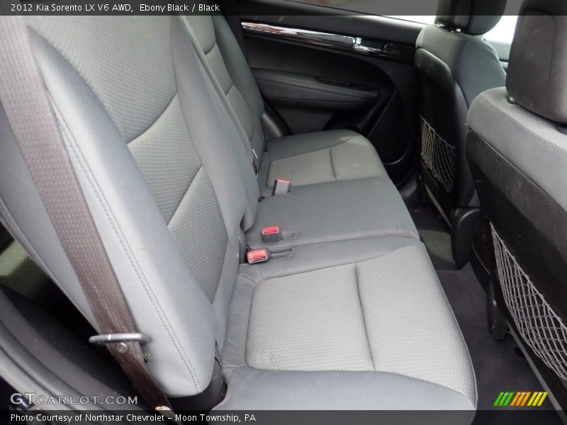 Ebony Black / Black 2012 Kia Sorento LX V6 AWD