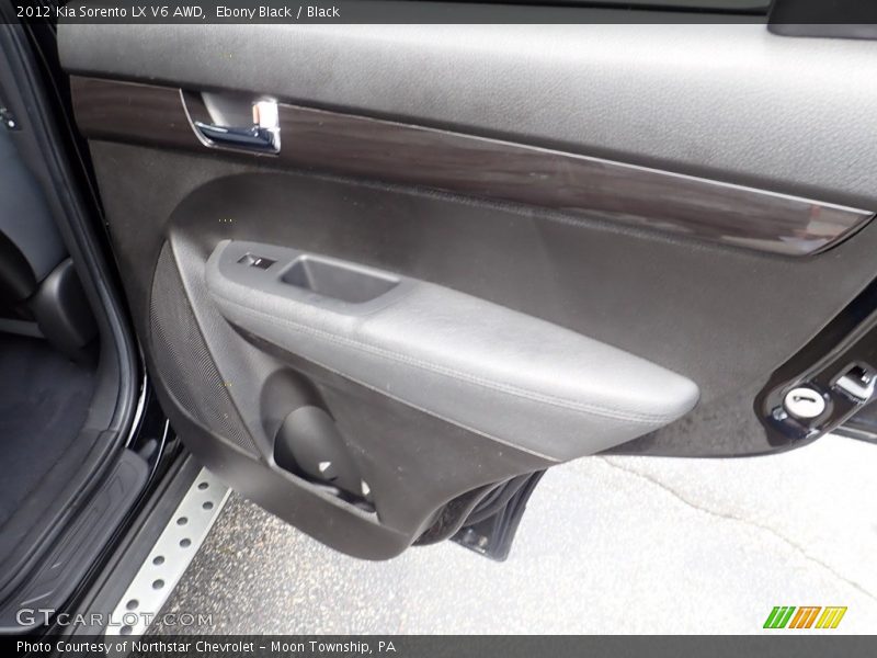 Ebony Black / Black 2012 Kia Sorento LX V6 AWD