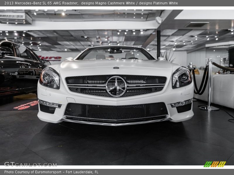 designo Magno Cashmere White / designo Platinum White 2013 Mercedes-Benz SL 65 AMG Roadster