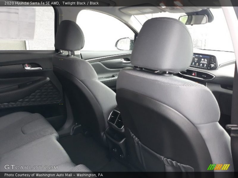 Twilight Black / Black 2020 Hyundai Santa Fe SE AWD