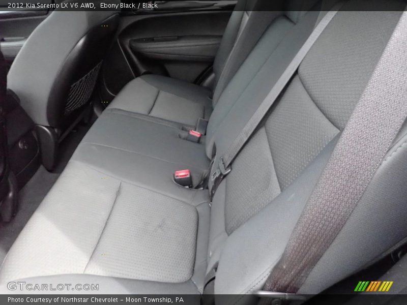 Ebony Black / Black 2012 Kia Sorento LX V6 AWD