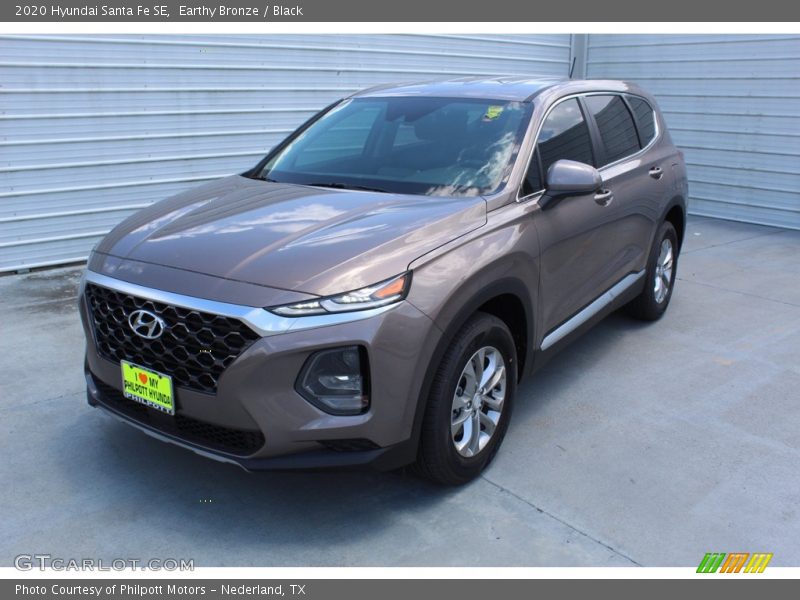 Earthy Bronze / Black 2020 Hyundai Santa Fe SE