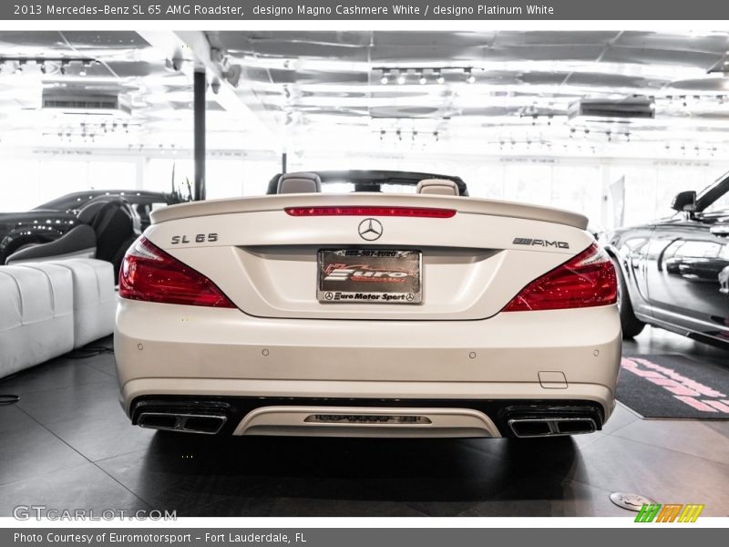 designo Magno Cashmere White / designo Platinum White 2013 Mercedes-Benz SL 65 AMG Roadster