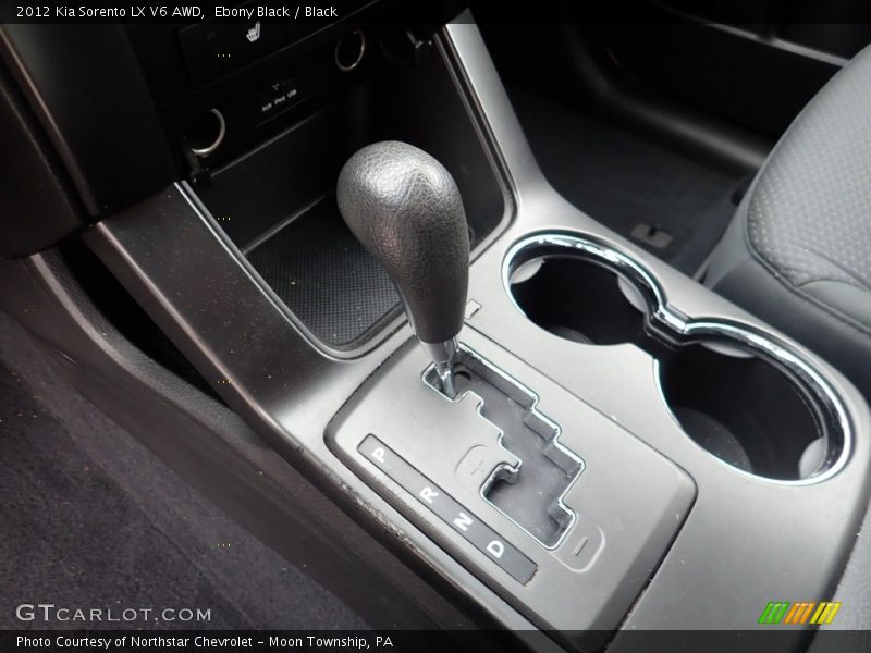 Ebony Black / Black 2012 Kia Sorento LX V6 AWD