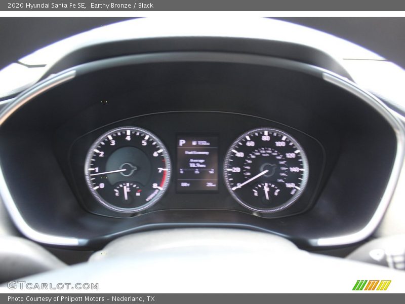 Earthy Bronze / Black 2020 Hyundai Santa Fe SE