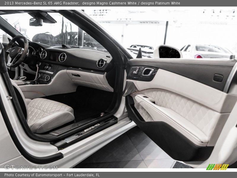 designo Magno Cashmere White / designo Platinum White 2013 Mercedes-Benz SL 65 AMG Roadster