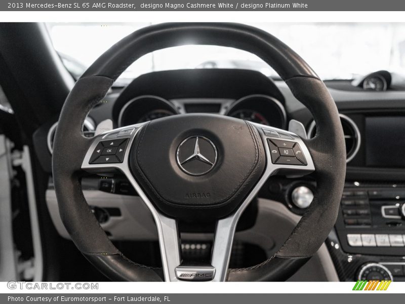 designo Magno Cashmere White / designo Platinum White 2013 Mercedes-Benz SL 65 AMG Roadster