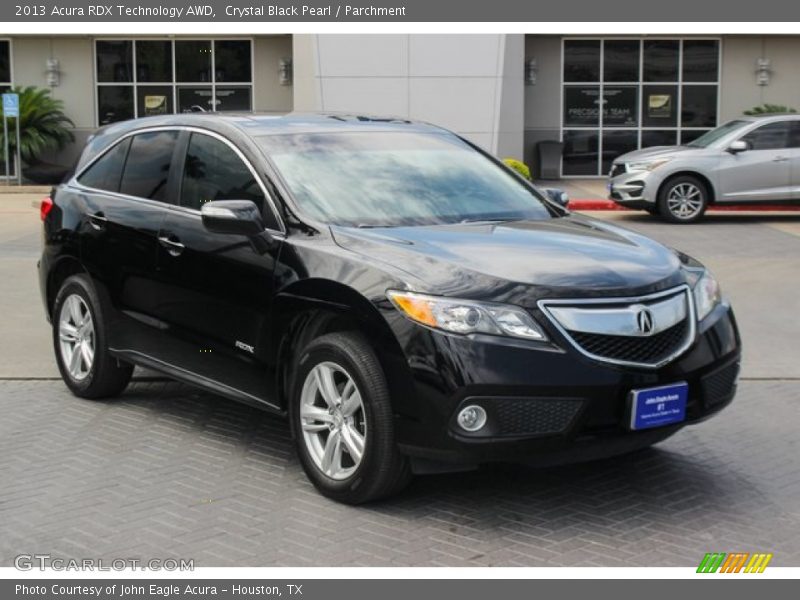 Crystal Black Pearl / Parchment 2013 Acura RDX Technology AWD