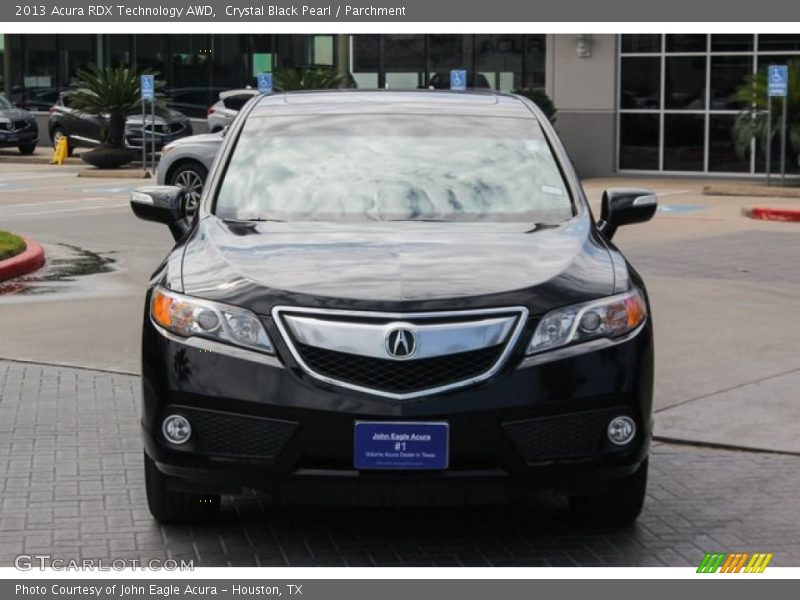 Crystal Black Pearl / Parchment 2013 Acura RDX Technology AWD
