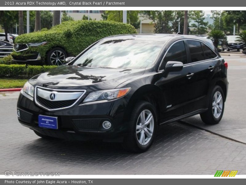 Crystal Black Pearl / Parchment 2013 Acura RDX Technology AWD