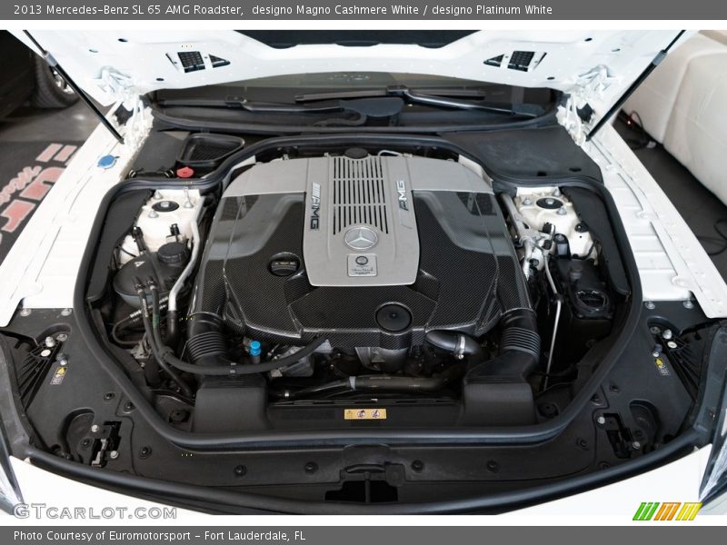  2013 SL 65 AMG Roadster Engine - 6.0 Liter AMG Biturbo SOHC 36-Valve V12