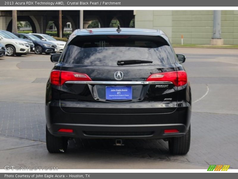 Crystal Black Pearl / Parchment 2013 Acura RDX Technology AWD