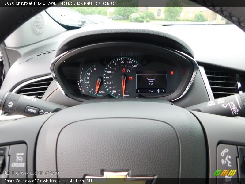 Mosaic Black Metallic / Jet Black 2020 Chevrolet Trax LT AWD