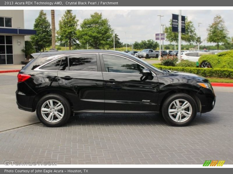 Crystal Black Pearl / Parchment 2013 Acura RDX Technology AWD