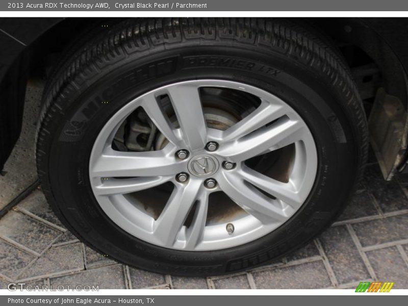 Crystal Black Pearl / Parchment 2013 Acura RDX Technology AWD